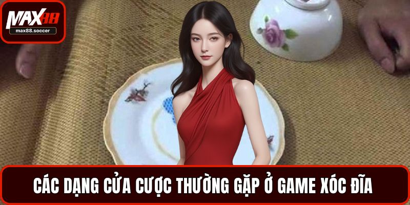Các dạng cửa cược thường gặp ở game xóc đĩa livestream